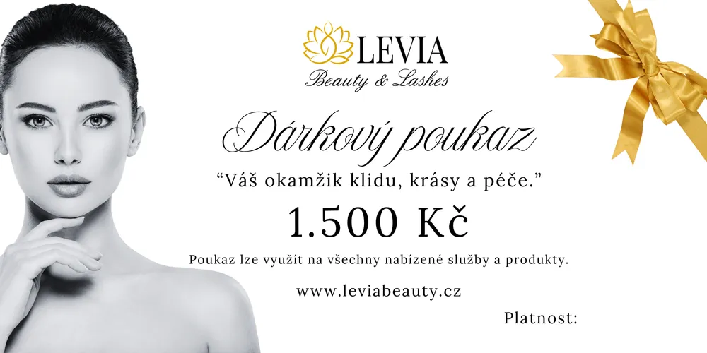 Dárkový poukaz 1500 Kč